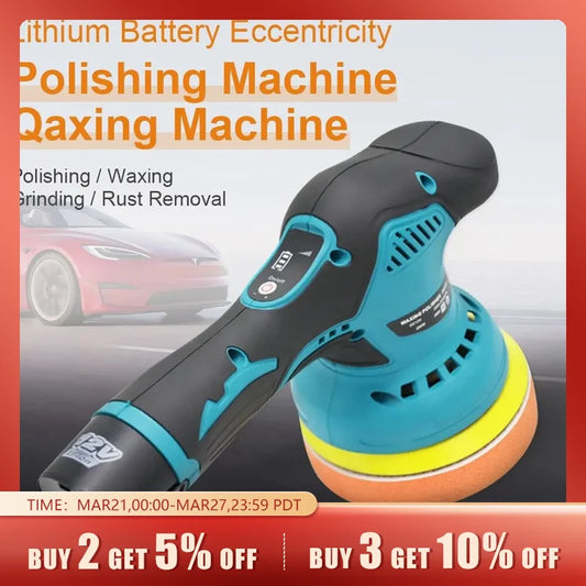 Cordless/Wireless Rechargeable Car Polishing/Compound/Waxing/Sanding Machine