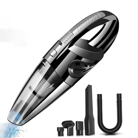 Wireless-Rechargeable Vacuum Cleaner Powerful Cyclone Suction for Car/Home/Pet Hair